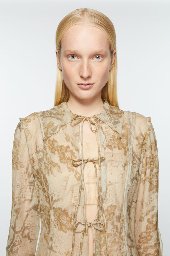 (image for) High-Tech Print blouse